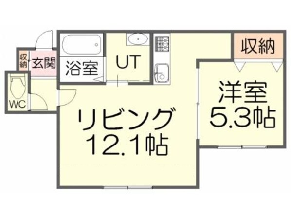 サンテラス手稲の物件間取画像